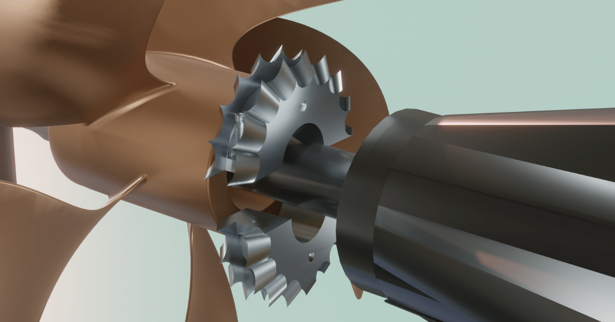 how to install a propeller shaft line cutter